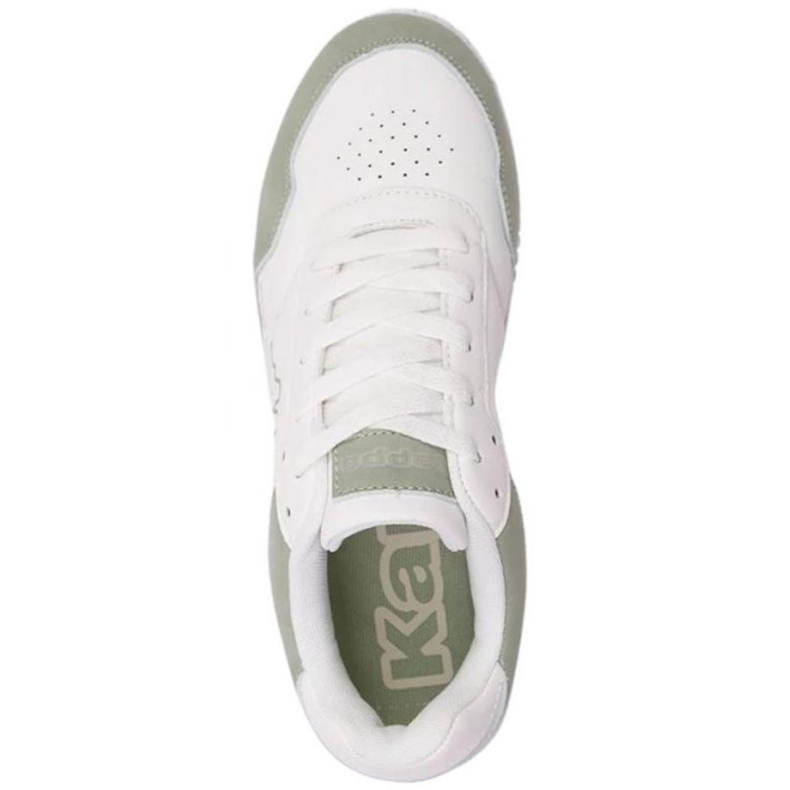 Zapatos Kappa Ayce W 243236 1035 blanco verde 1