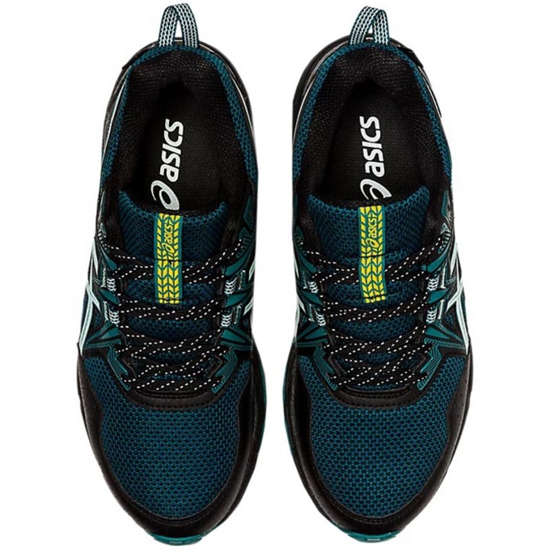 Zapatillas Asics Gel Venture 8 Impermeable W 1012A707 004 negro verde 1 Zapatillas Asics Gel Venture 8 Impermeable W 1012A707 004 negro verde 1