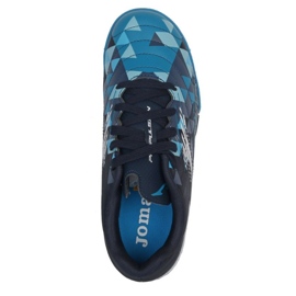 Botas de fútbol Joma Propulsion 2203 Fg Jr PRJW2203TF azul azules y azul marino 2
