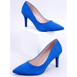 PA1 Zapatos de salón de mujer clásicos Eurielle Azul 4