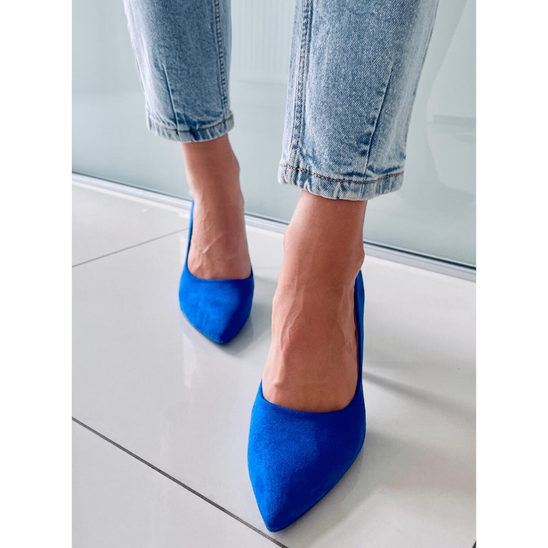 PA1 Zapatos de salón de mujer clásicos Eurielle Azul 1