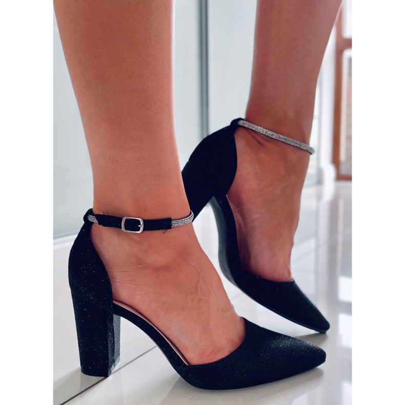 PA1 Bombas formales en el puesto de Orchid Black negro 2