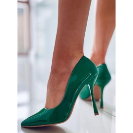 PA1 Zapatos de tacón de mujer lacados Anika Grass verde 4