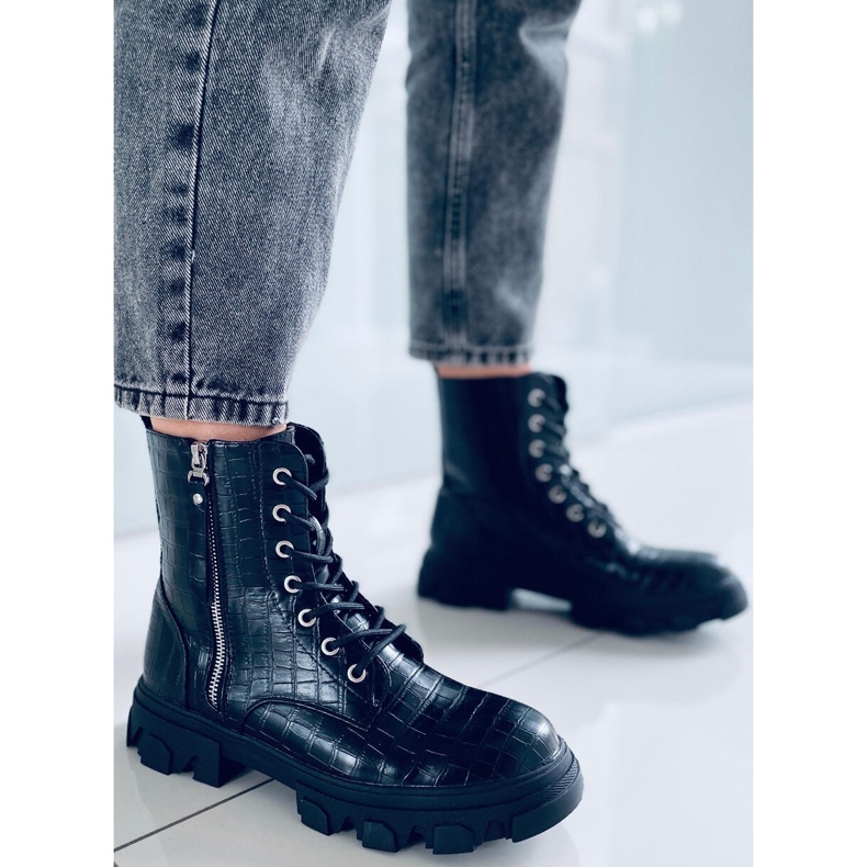 PA1 Botas con cordones Will Black negro 1