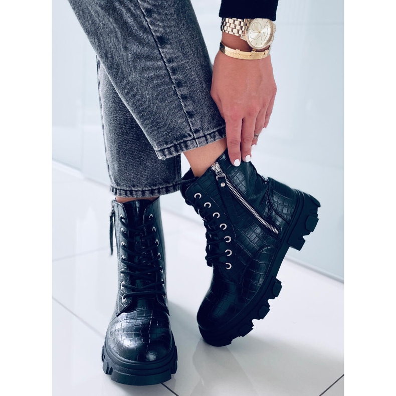 PA1 Botas con cordones Will Black negro 2