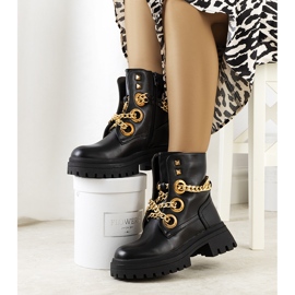 Botines negros Timay 1