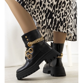Botines negros Timay 2