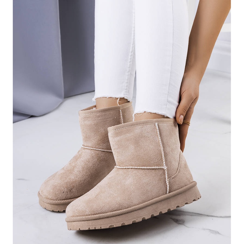 BM Botas de nieve con aislamiento beige Vago 1 BM Botas de nieve con aislamiento beige Vago 1