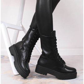 Botas negras con aislamiento para mujer Potocki negro 4