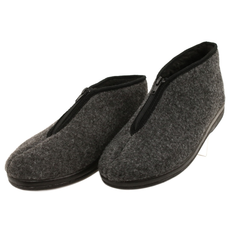 Pantuflas de Hombre Aislante Fieltro Adanex 22530- PPP6 Gris 2