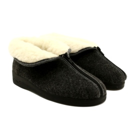 Pantuflas de Fieltro Aislantes Adanex 26844-FBP7FU Gris 6