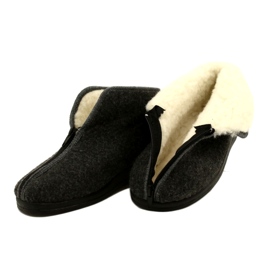 Pantuflas de Fieltro Aislantes Adanex 26844-FBP7FU Gris 4
