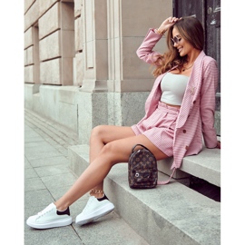 Zapatillas Deportivas con Plataforma para Mujer, Blancas y Negras blanco 4 Zapatillas Deportivas con Plataforma para Mujer, Blancas y Negras blanco 4