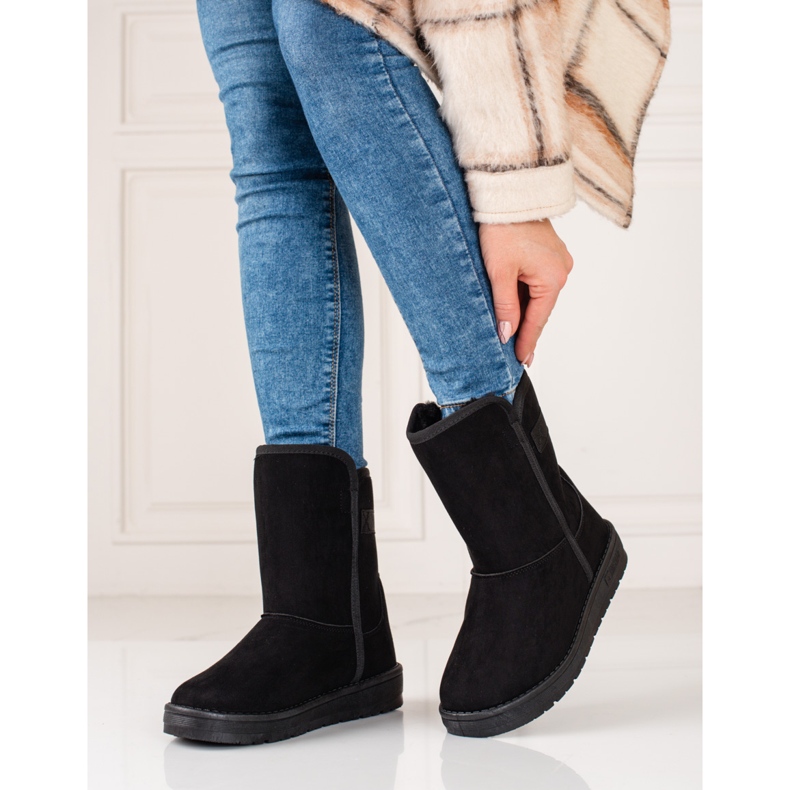 Big Star Mujer Mukluki KK274618 negro 1 Big Star Mujer Mukluki KK274618 negro 1