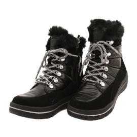 Botas de nieve negra para mujeres de Caprice impermeable 9-26240-29 019 negro 2 Botas de nieve negra para mujeres de Caprice impermeable 9-26240-29 019 negro 2
