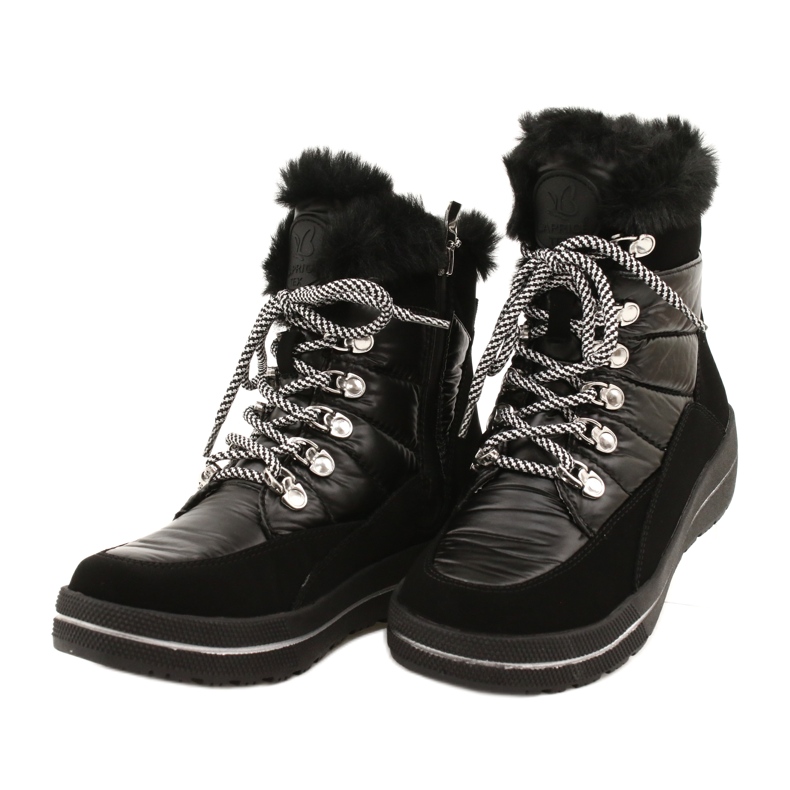 Botas de nieve negra para mujeres de Caprice impermeable 9-26240-29 019 negro 2 Botas de nieve negra para mujeres de Caprice impermeable 9-26240-29 019 negro 2