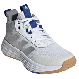 Adidas OwnTheGame 2.0 Jr GW1553 zapatilla de baloncesto blanco blanco 2