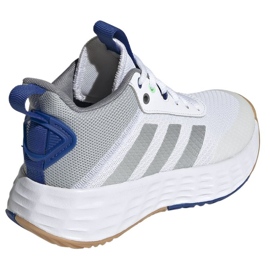 Adidas OwnTheGame 2.0 Jr GW1553 zapatilla de baloncesto blanco blanco 3