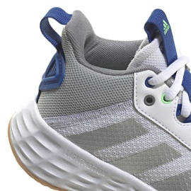 Adidas OwnTheGame 2.0 Jr GW1553 zapatilla de baloncesto blanco blanco 5