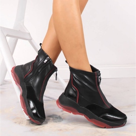 Botas insuladas mujer piel negra Filippo negro 1