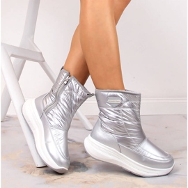 Plata, con aislamiento, plata Filippo sports botas de nieve deportivas para mujer 1 Plata, con aislamiento, plata Filippo sports botas de nieve deportivas para mujer 1