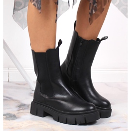 Filippo Botas Jodhpur Mujer Negras eVento negro 4
