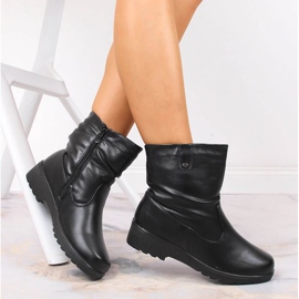 Botas aislantes mujer cómodas negras Sabatina negro 1
