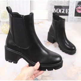 Negro Negro Botines Filippo Chelsea para mujer en el puesto 5