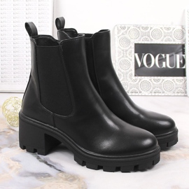Negro Negro Botines Filippo Chelsea para mujer en el puesto 4