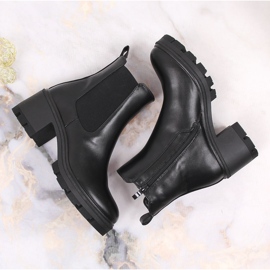 Negro Negro Botines Filippo Chelsea para mujer en el puesto 6