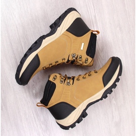News Zapatos trekking altos hombre camel Noticias marrón 2