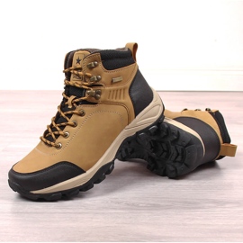 News Zapatos trekking altos hombre camel Noticias marrón 3
