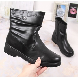Botas aislantes mujer cómodas negras Sabatina negro 4