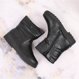 Botas aislantes mujer cómodas negras Sabatina negro 6