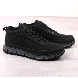 Zapatos altos cómodos de hombre negros Bugatti KK153231 1