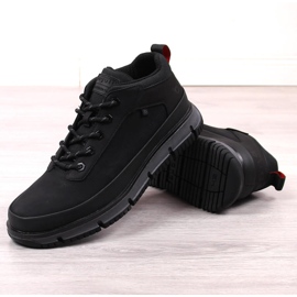 Zapatos altos cómodos de hombre negros Bugatti KK153231 3