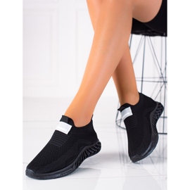 SHELOVET Calzado deportivo sin cordones negro 3