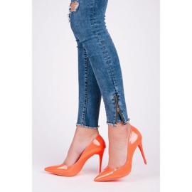 Vices Tacones naranja neón 4