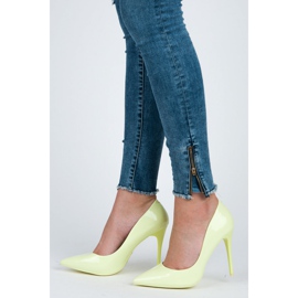 Vices Tacones aguamarina neón verde 4