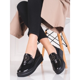 Zapatos Shelovet mujer piel negro 1