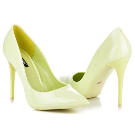 Vices Tacones aguamarina neón verde 3