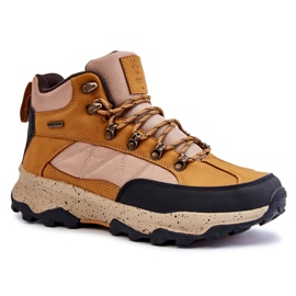 Zapatos de trekking cálidos para hombres Cross Jeans KK1R4020C Camel marrón 2 Zapatos de trekking cálidos para hombres Cross Jeans KK1R4020C Camel marrón 2