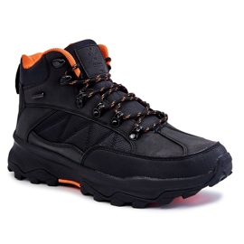 Botas cálidas de trekking para hombre Cross Jeans KK1R4018C Negro 11