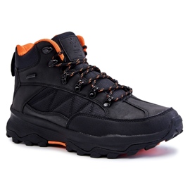 Botas cálidas de trekking para hombre Cross Jeans KK1R4018C Negro 3