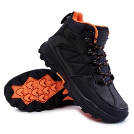 Botas cálidas de trekking para hombre Cross Jeans KK1R4018C Negro 7