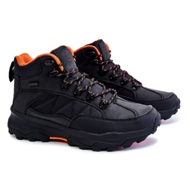 Botas cálidas de trekking para hombre Cross Jeans KK1R4018C Negro 4