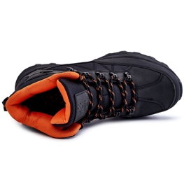 Botas cálidas de trekking para hombre Cross Jeans KK1R4018C Negro 6