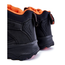 Botas cálidas de trekking para hombre Cross Jeans KK1R4018C Negro 5
