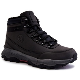 Zapatos de trekking cálidos para hombres Cross Jeans KK1R4027C Negro 1