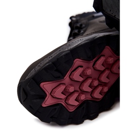 Zapatos de trekking cálidos para hombres Cross Jeans KK1R4027C Negro 7